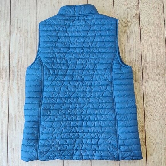 Vineyard Vines puffer pocket vest tide blue S - Picture 5 of 9